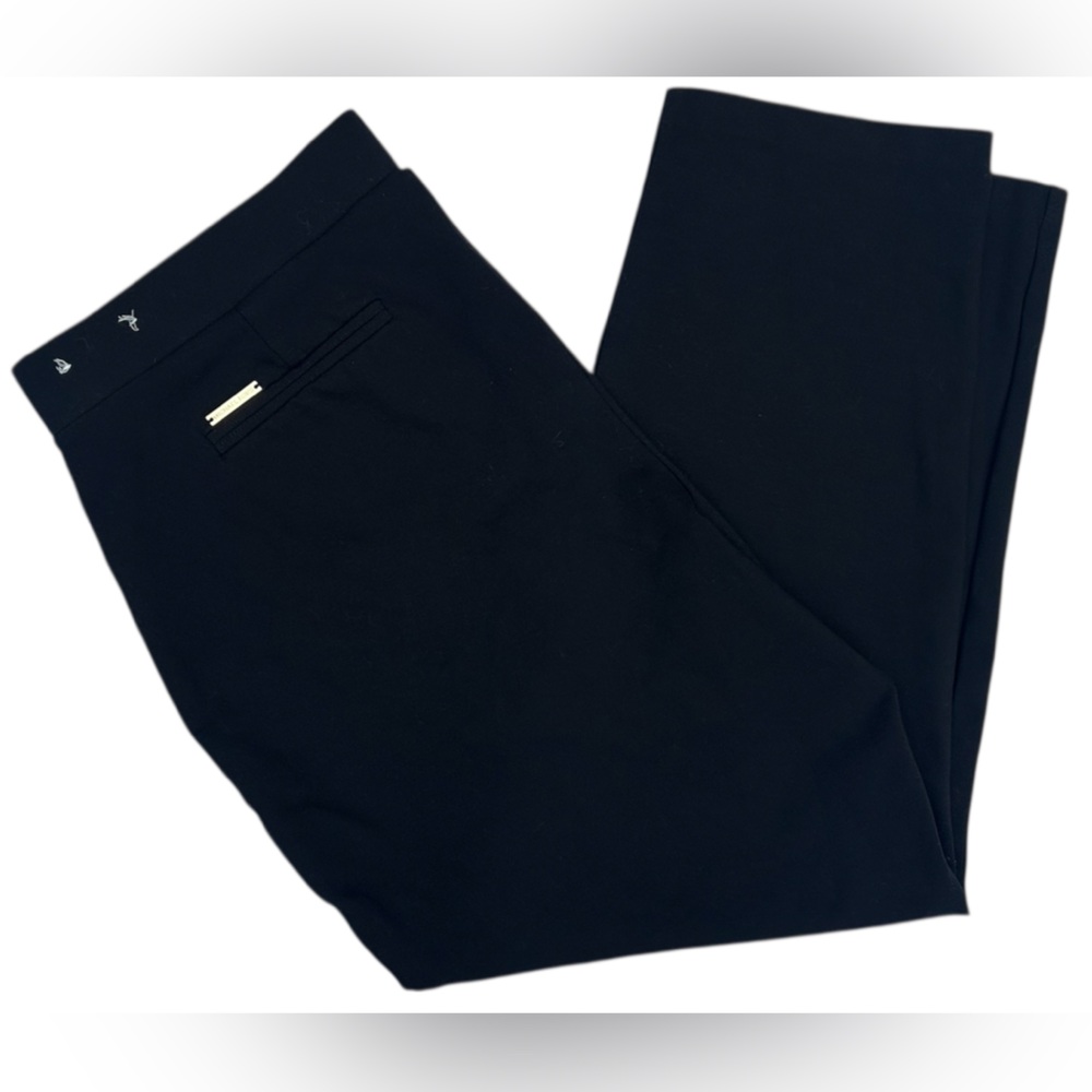 MICHAEL KORS NWOT Women’s Basic Stretch Pull On Cropped Length Black Pants